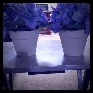 Purple Artificial flowers
